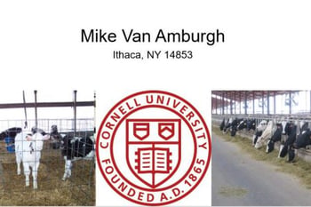 Lunedì 1 febbraio incontriamo Mike Van Amburg su Zoom alle ore 18:00 - Alta Genetics